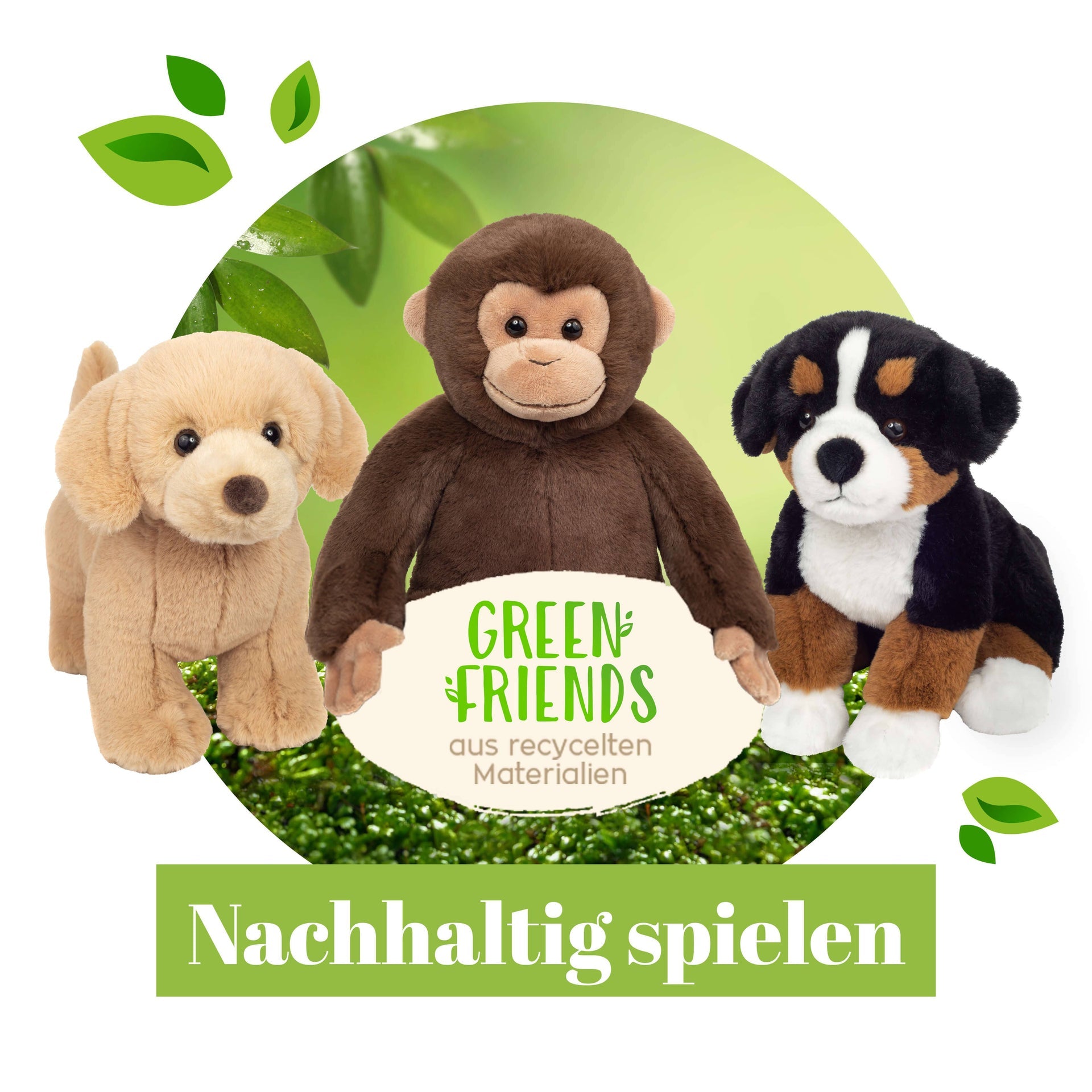 Peluche Singe Assis – 35 cm - Teddy Hermann