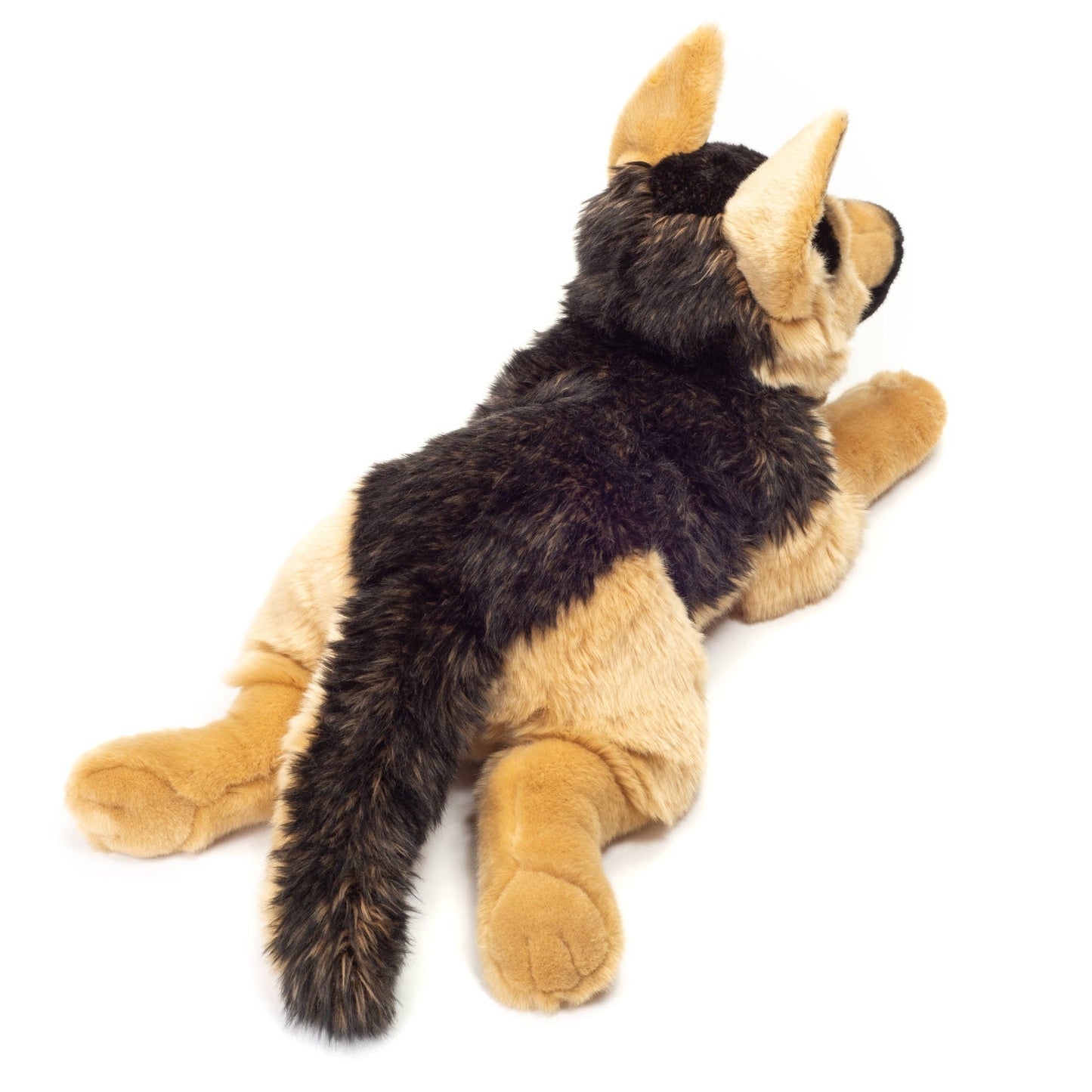 Grande Peluche Berger allemand couché