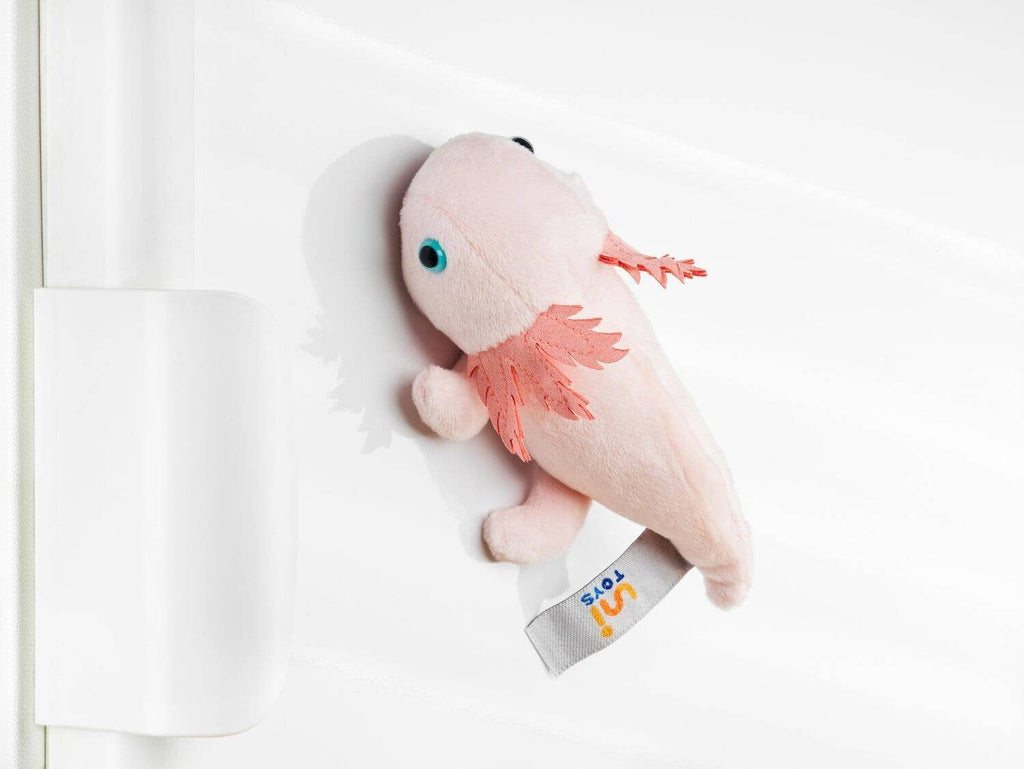 Peluche axolotl avec aimant Uni Toys