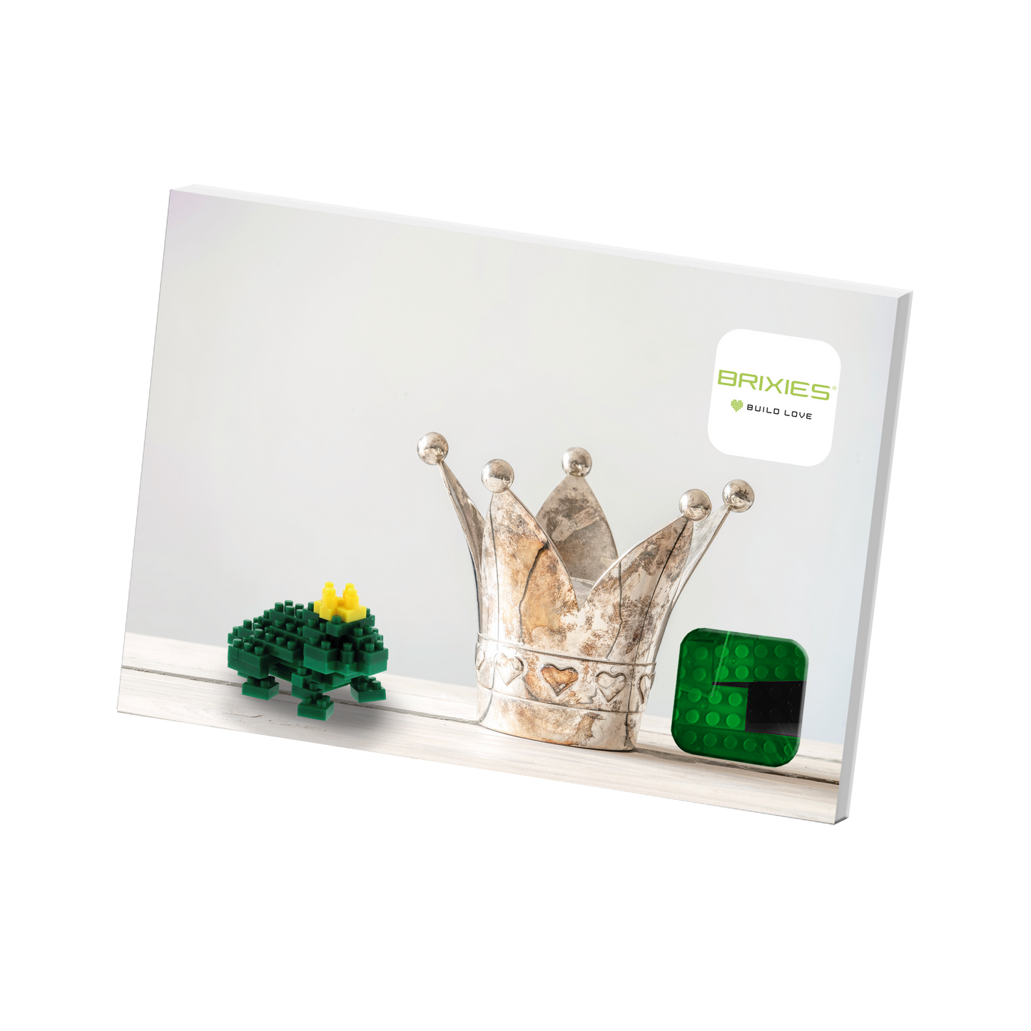Carte postale BRIXIES Frog King