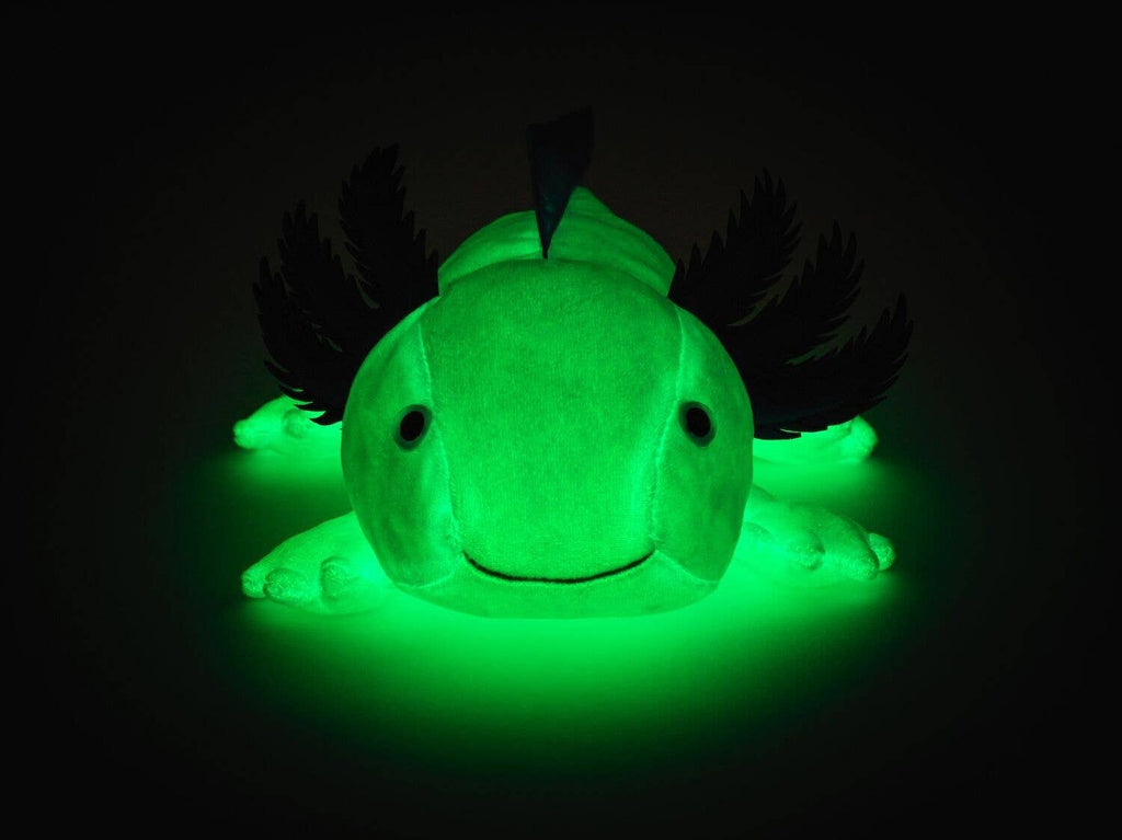 Axolotl - Brille dans le noir - 32 cm - Jouet en peluche Uni Toys
