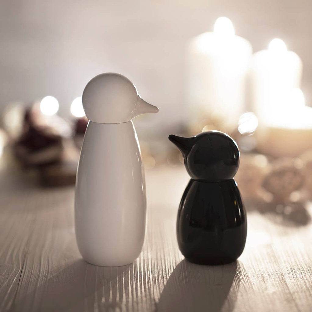 Gewürzmühle „Happy Feet“ Schwarz