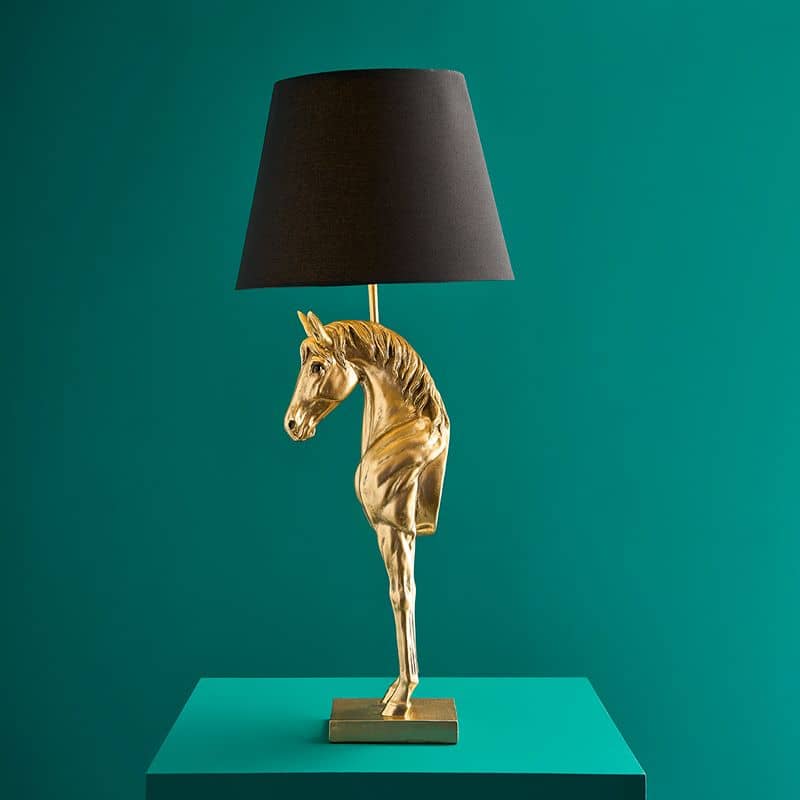 Lampe de table Wendy, Or E27, Résine, 30 x 30 x 68,5 cm