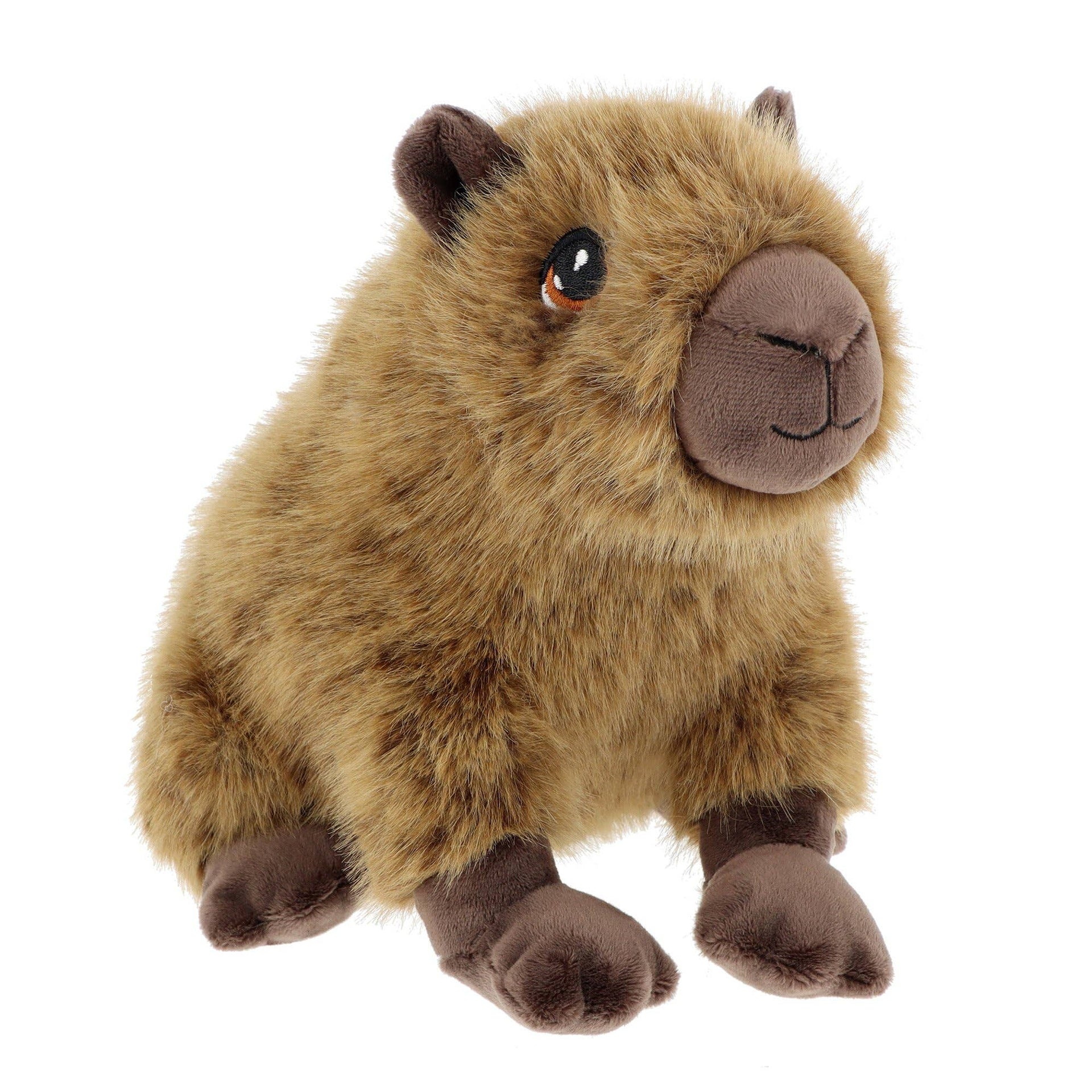 Peluche capybara Keeleco 25 cm - peluche écoresponsable Keeleco