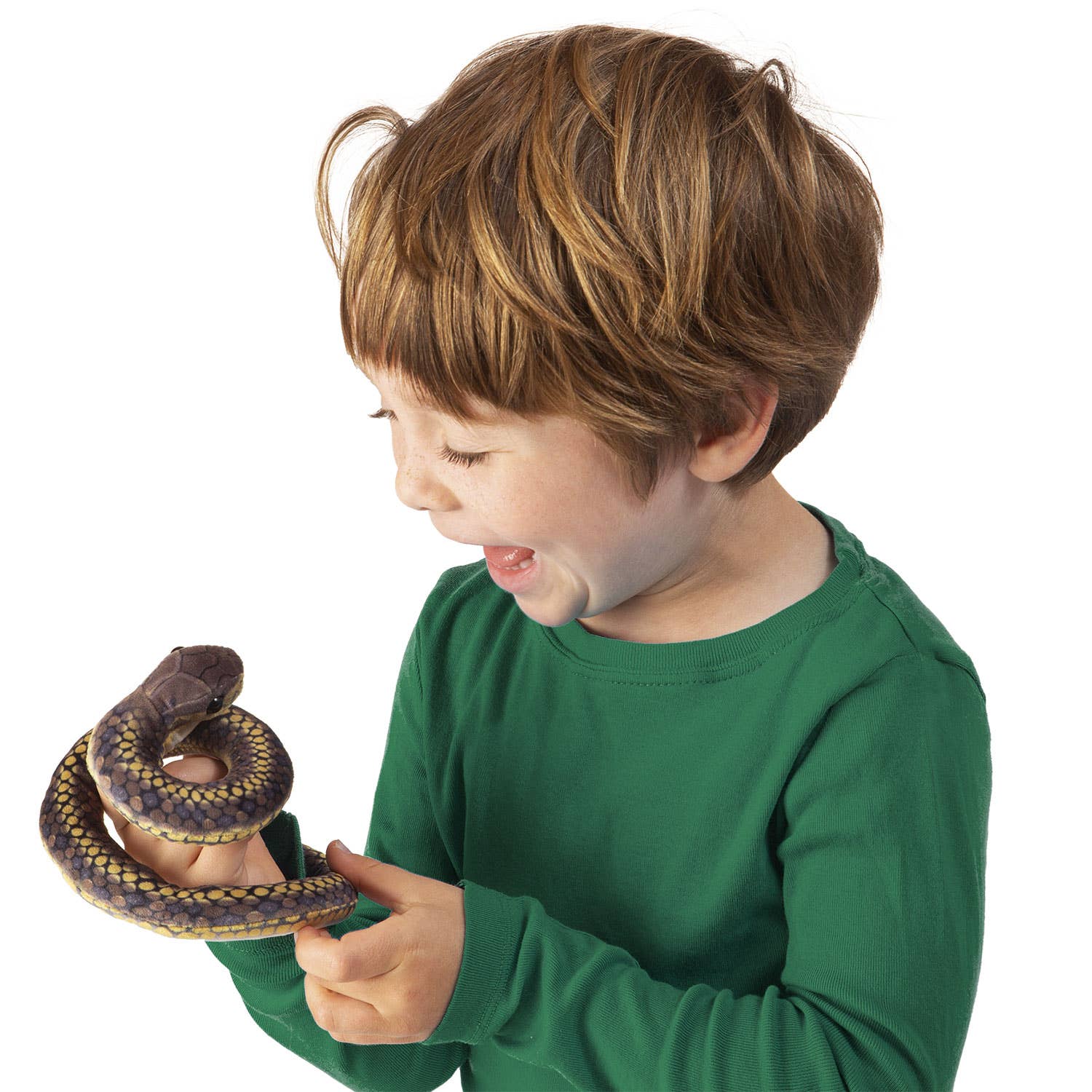 Marionnette à main Mini Snake 2783/Mini Snake Folkmanis réaliste