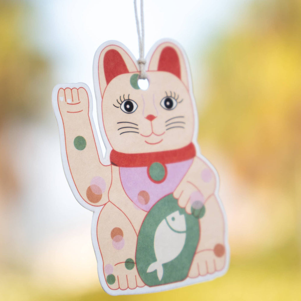 Désodorisant Voiture Chat Chanceux Helio Ferretti Vue 1