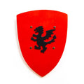 BOUCLIER KAMELOT ROUGE AVEC DRAGON L - KALID MEDIEVAL