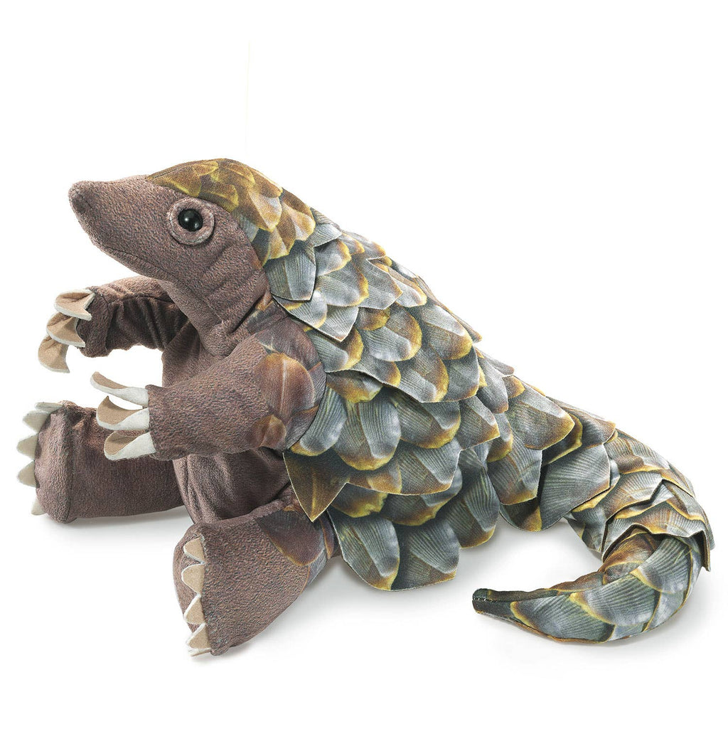 Marionnette à main Pangolin Folkmanis réaliste
