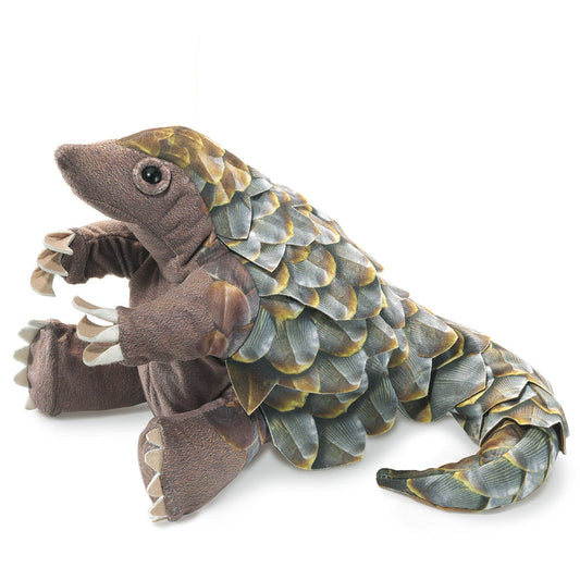 Marionnette à main Pangolin Folkmanis réaliste