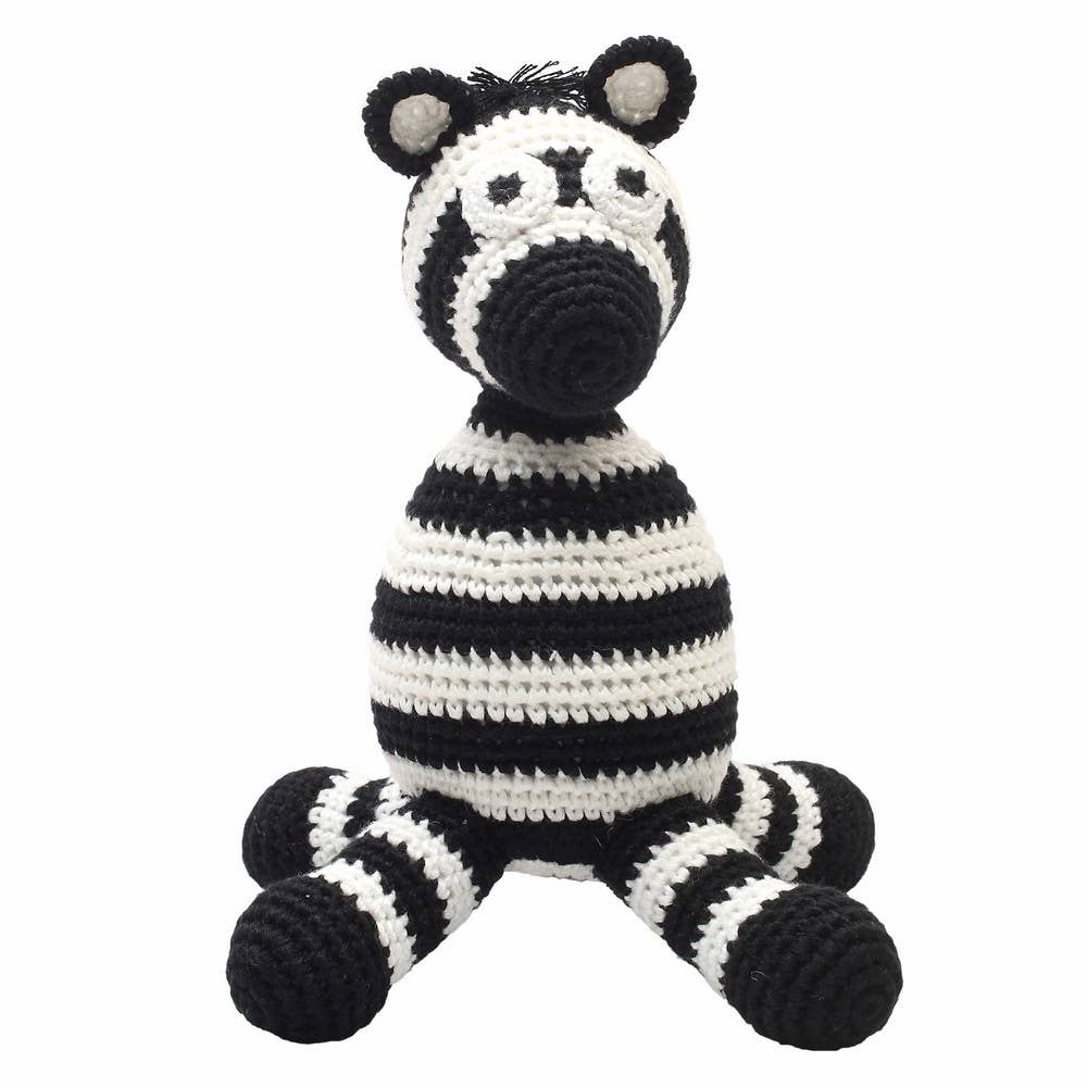 Gehäkeltes Plüschtier – Gelber Tiger
