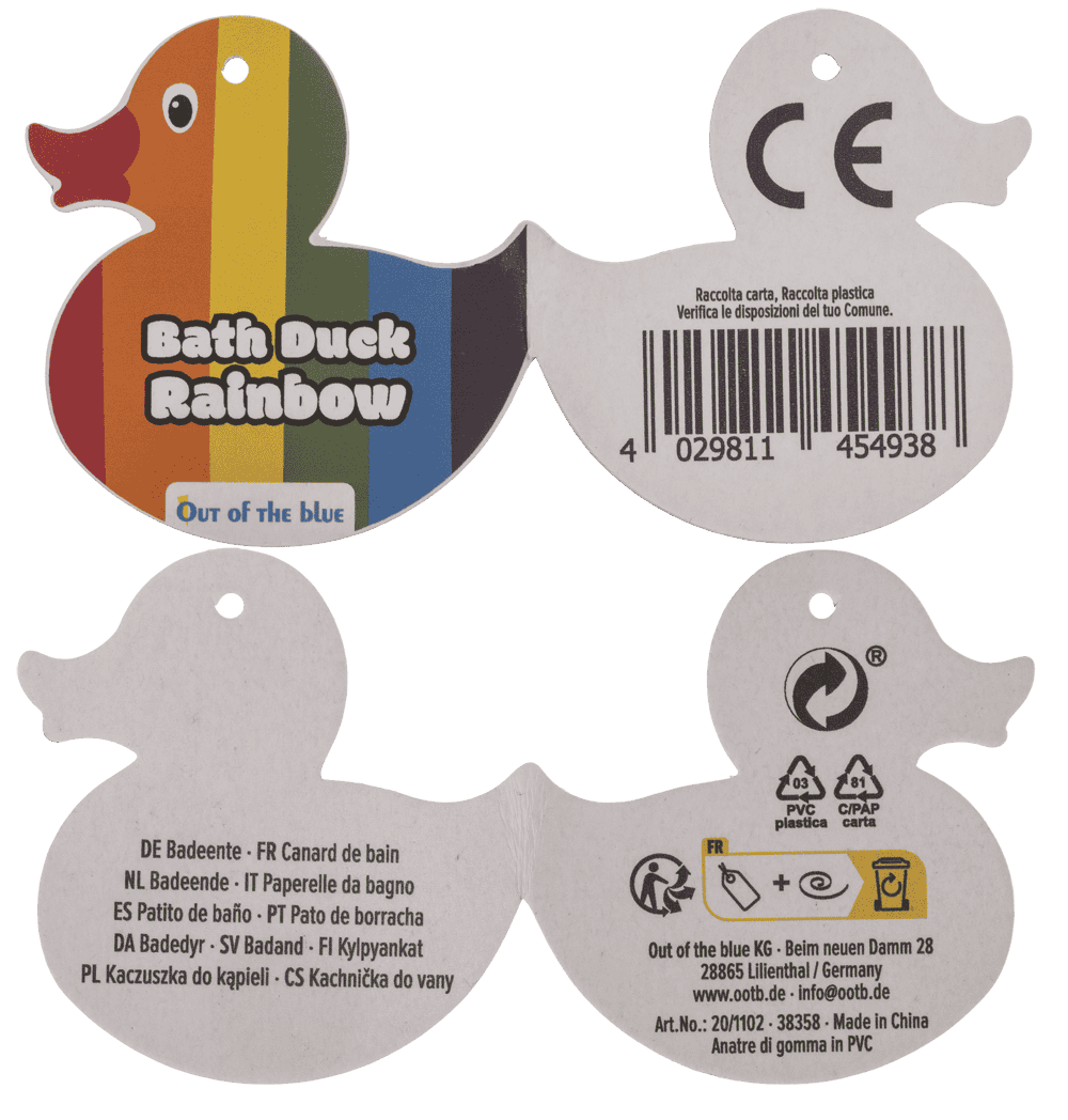 Canard arc-en-ciel – vue 8
