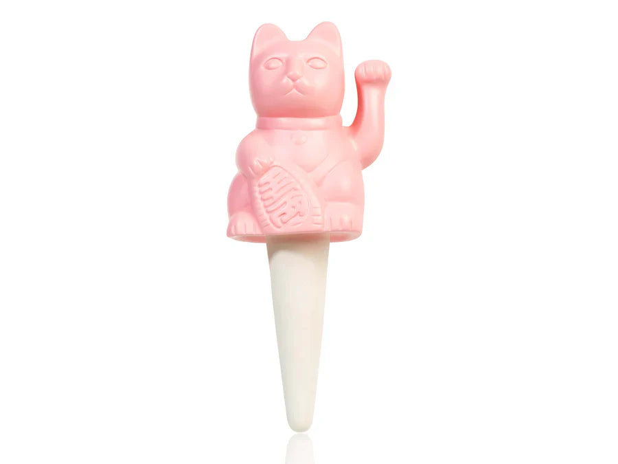 Arroseur Autonome Chat Chanceux Rose Bitten – Objet déco original