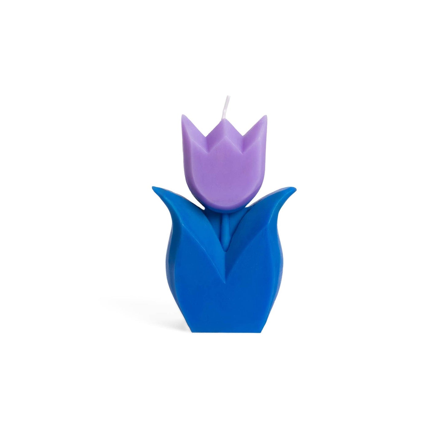 Blue Tulip Candle