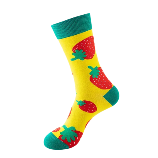 chaussettes fraises 1