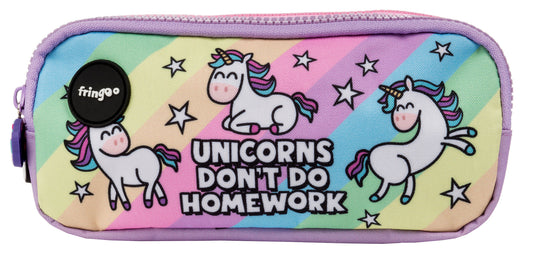 Trousse scolaire – licorne & Homework