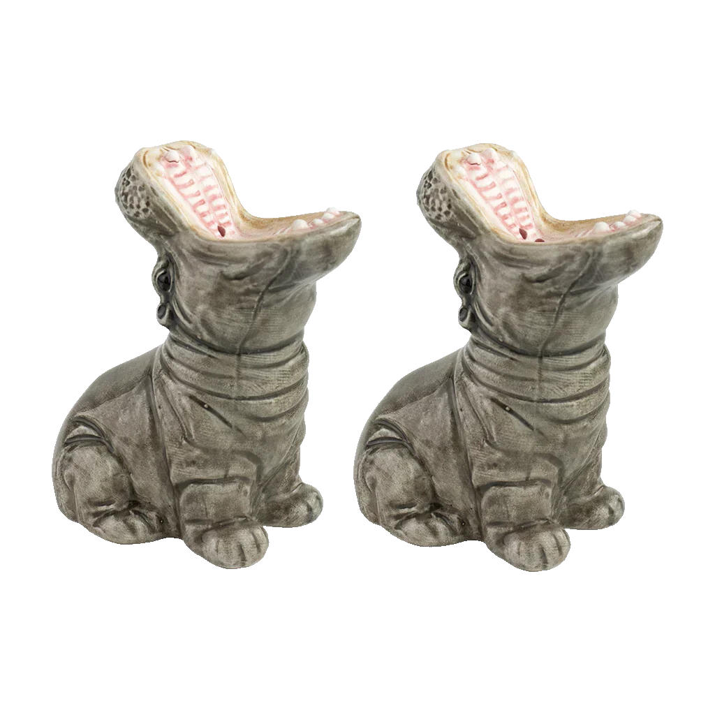 Salière et poivrière Hippopotame Hungry Hippos