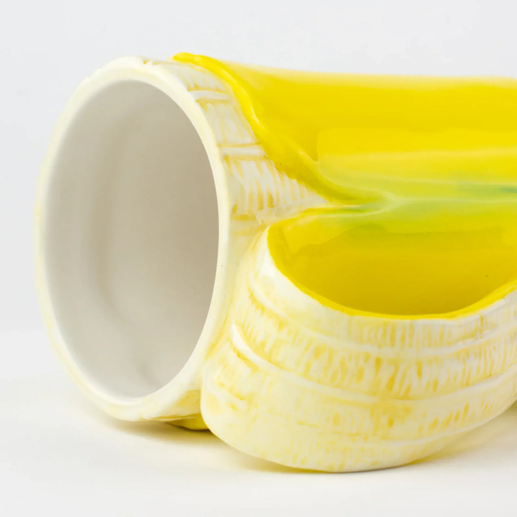 Tazza romantica alla banana