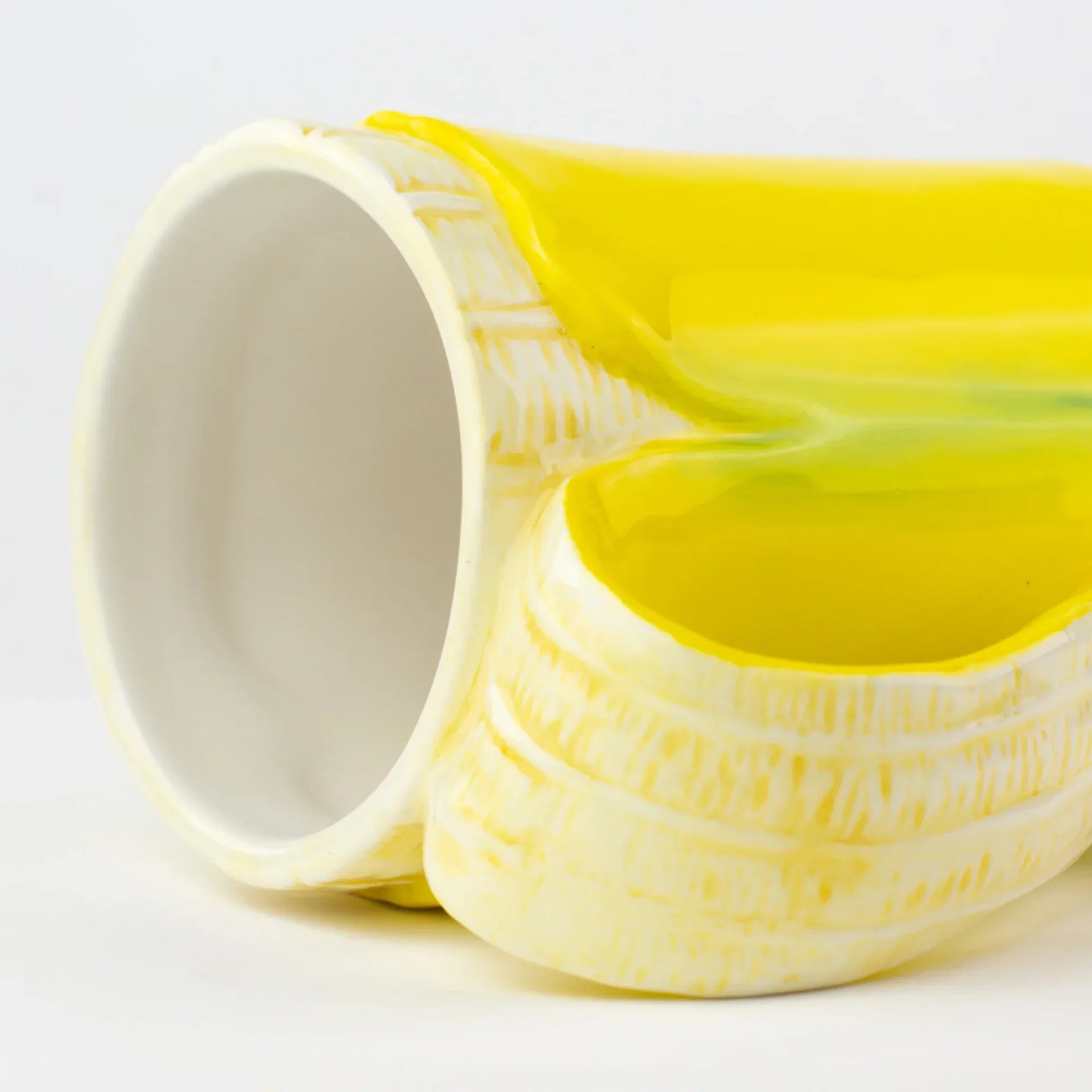 Tazza romantica alla banana