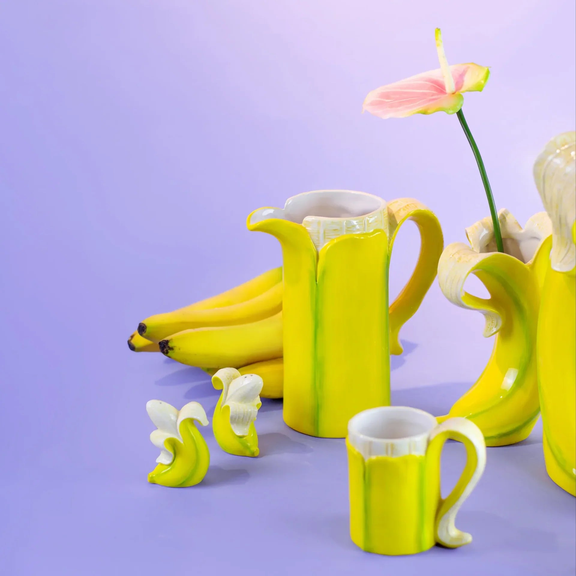 Caraffa romantica alla banana