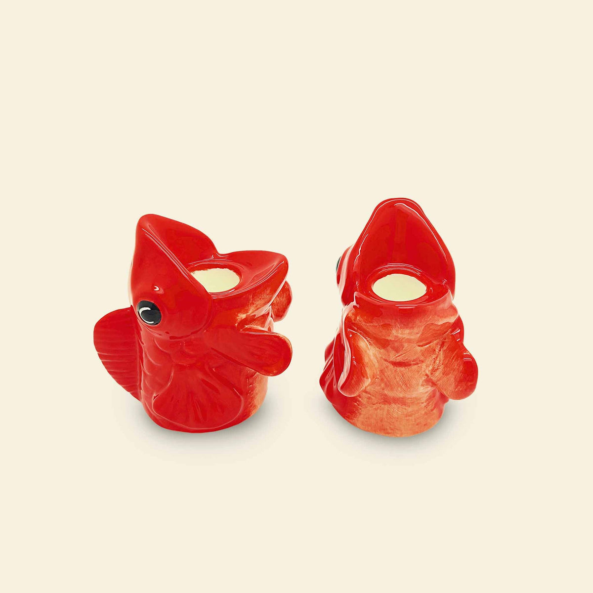 Vue complémentaire : Bougeoirs Poissons Rouges – Donkey Products