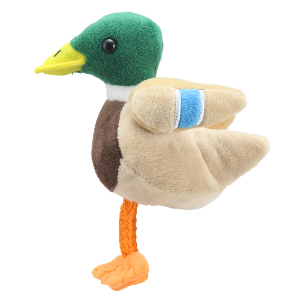 Marionnette à doigts Canard colvert
