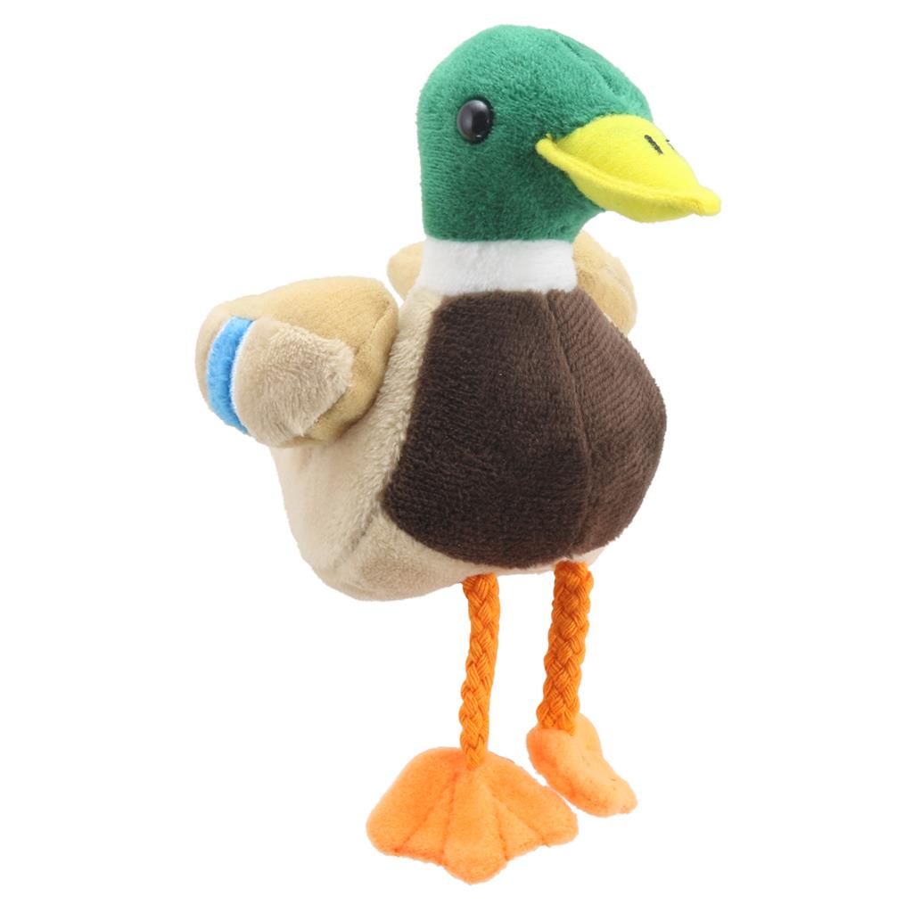 Marionnette à doigts Canard colvert