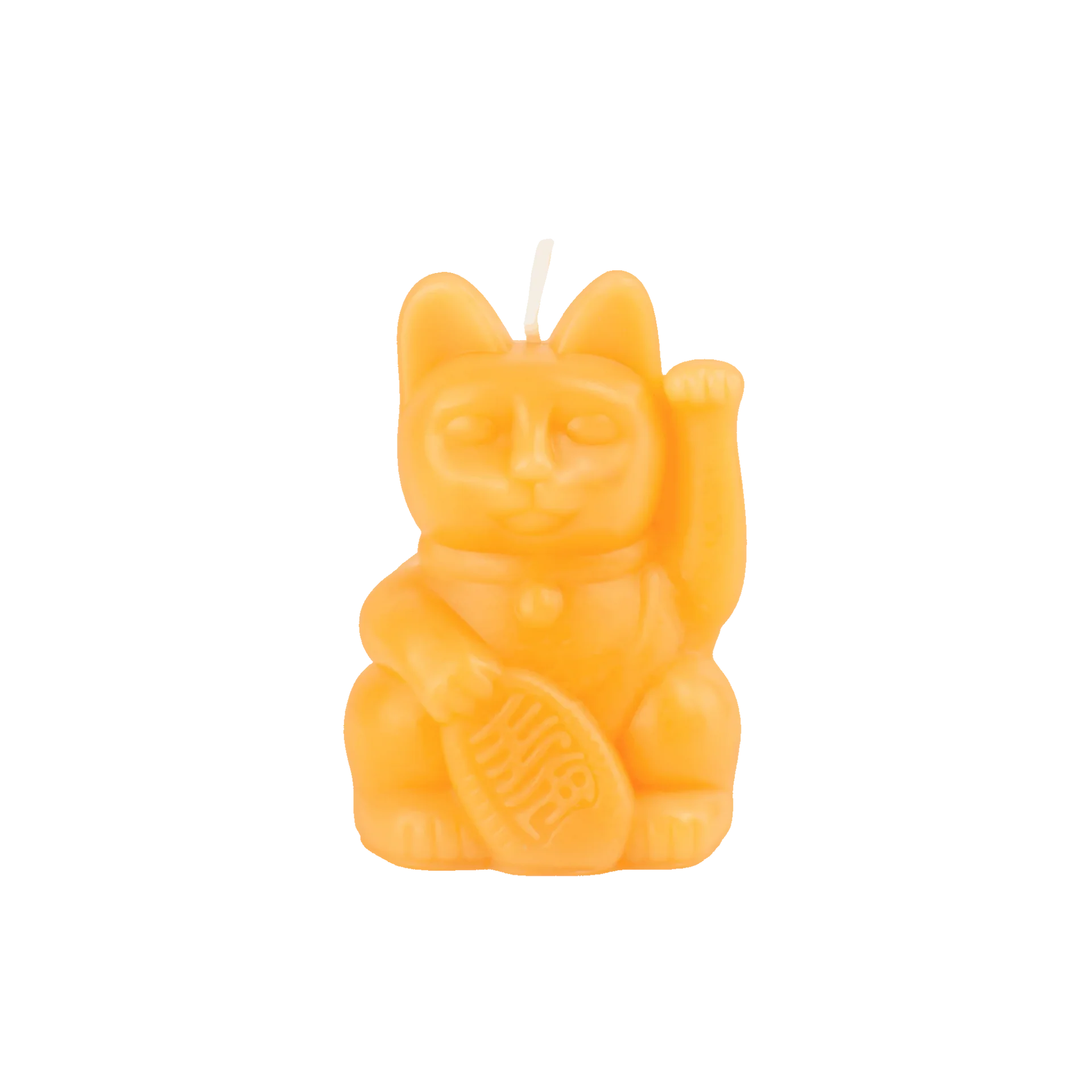 Peach Lucky Cat gyertya