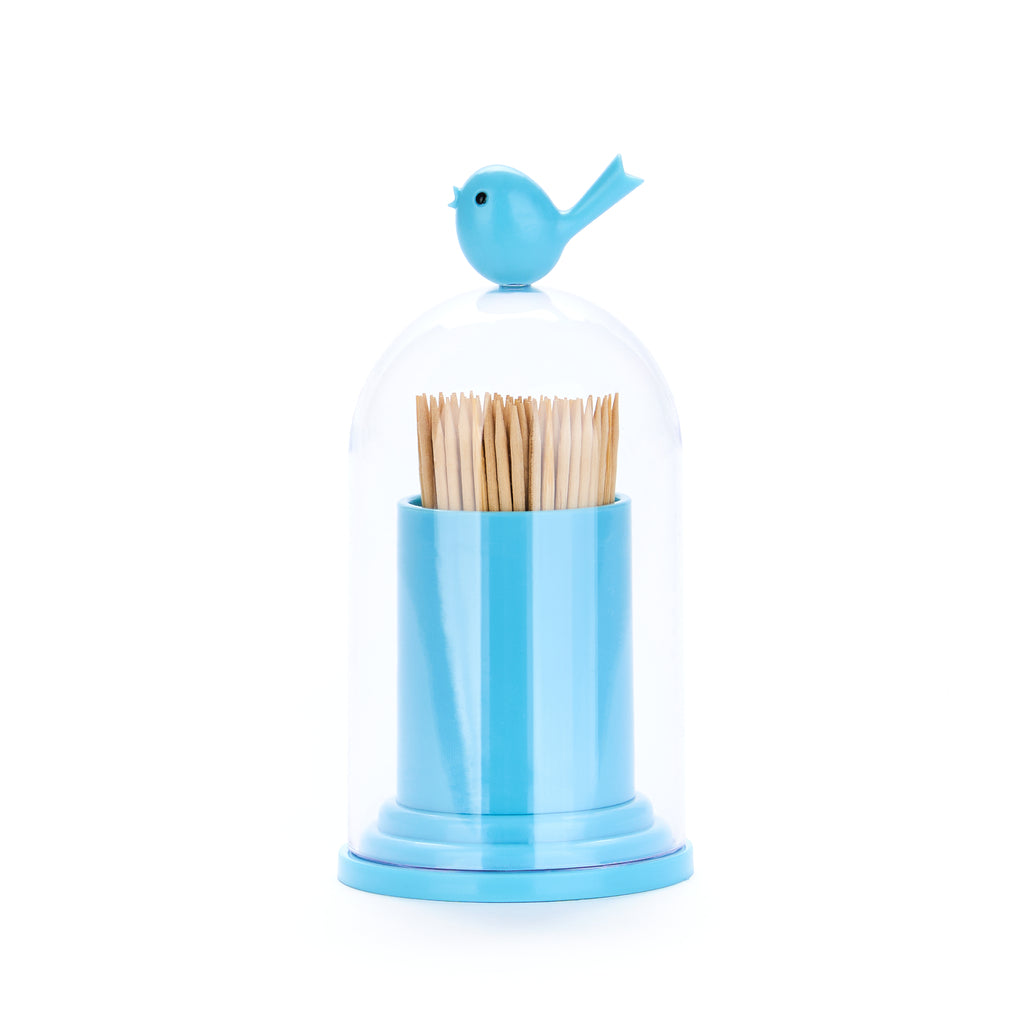 Porte-cure-dents & distributeur coton-tiges Birdie