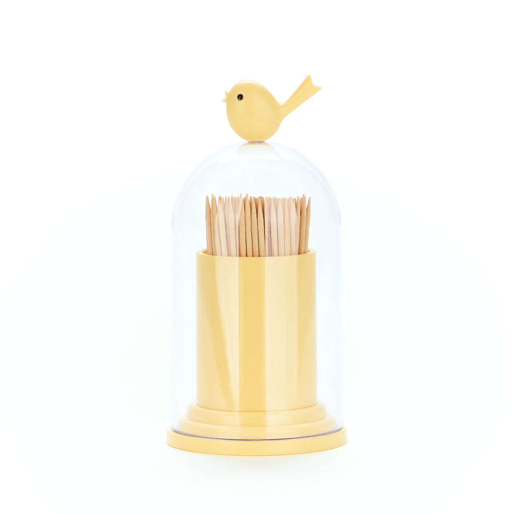 Porte-cure-dents & distributeur coton-tiges Birdie
