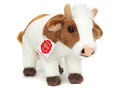 Peluche Vache Marron et Blanche – 23 cm - Teddy Hermann