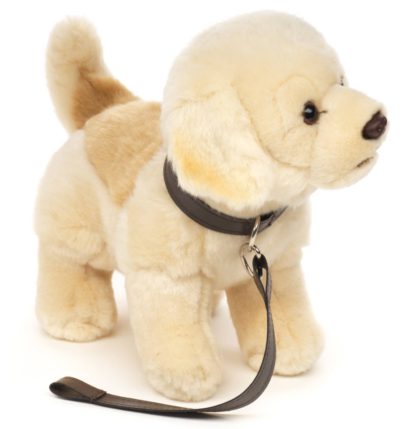 Peluche chiot golden retriever debout Uni Toys