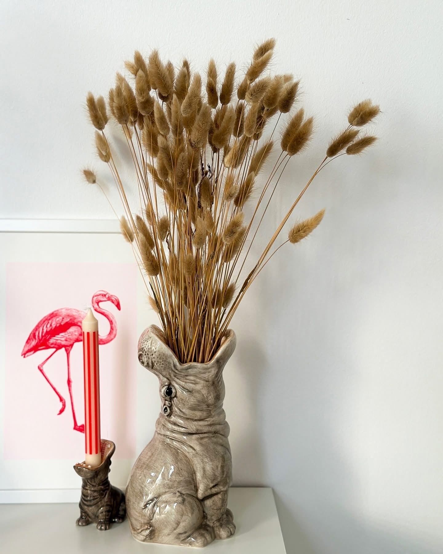 Print Flamingo roz