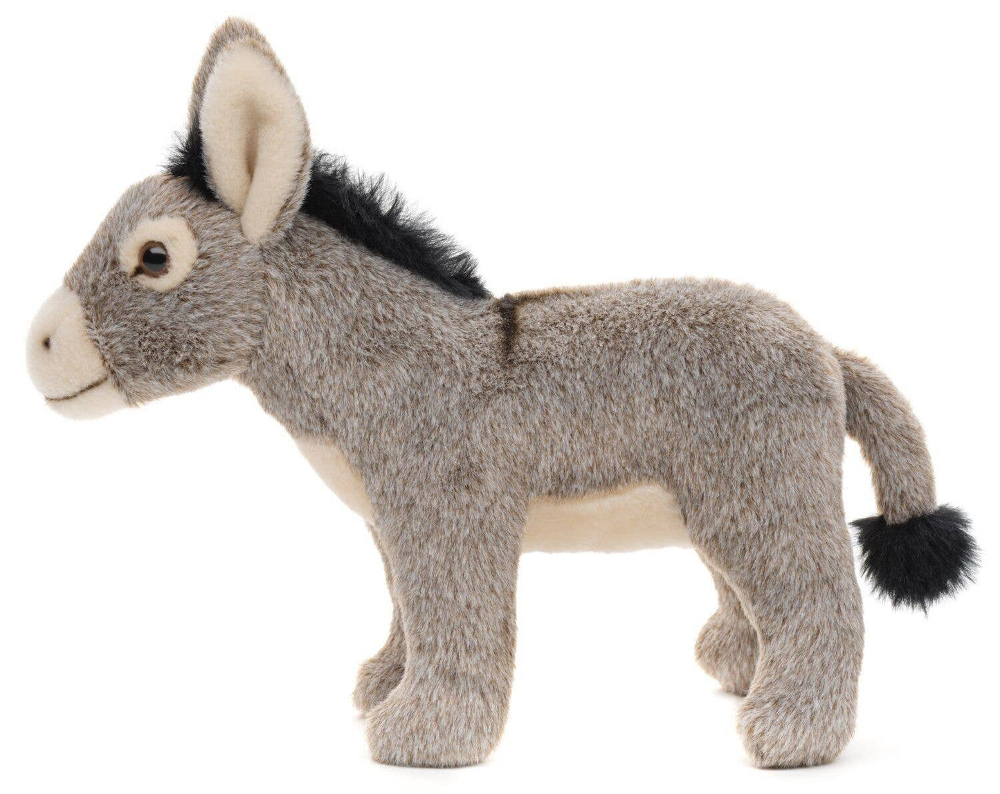 Peluche Âne debout - 20 cm (hauteur)