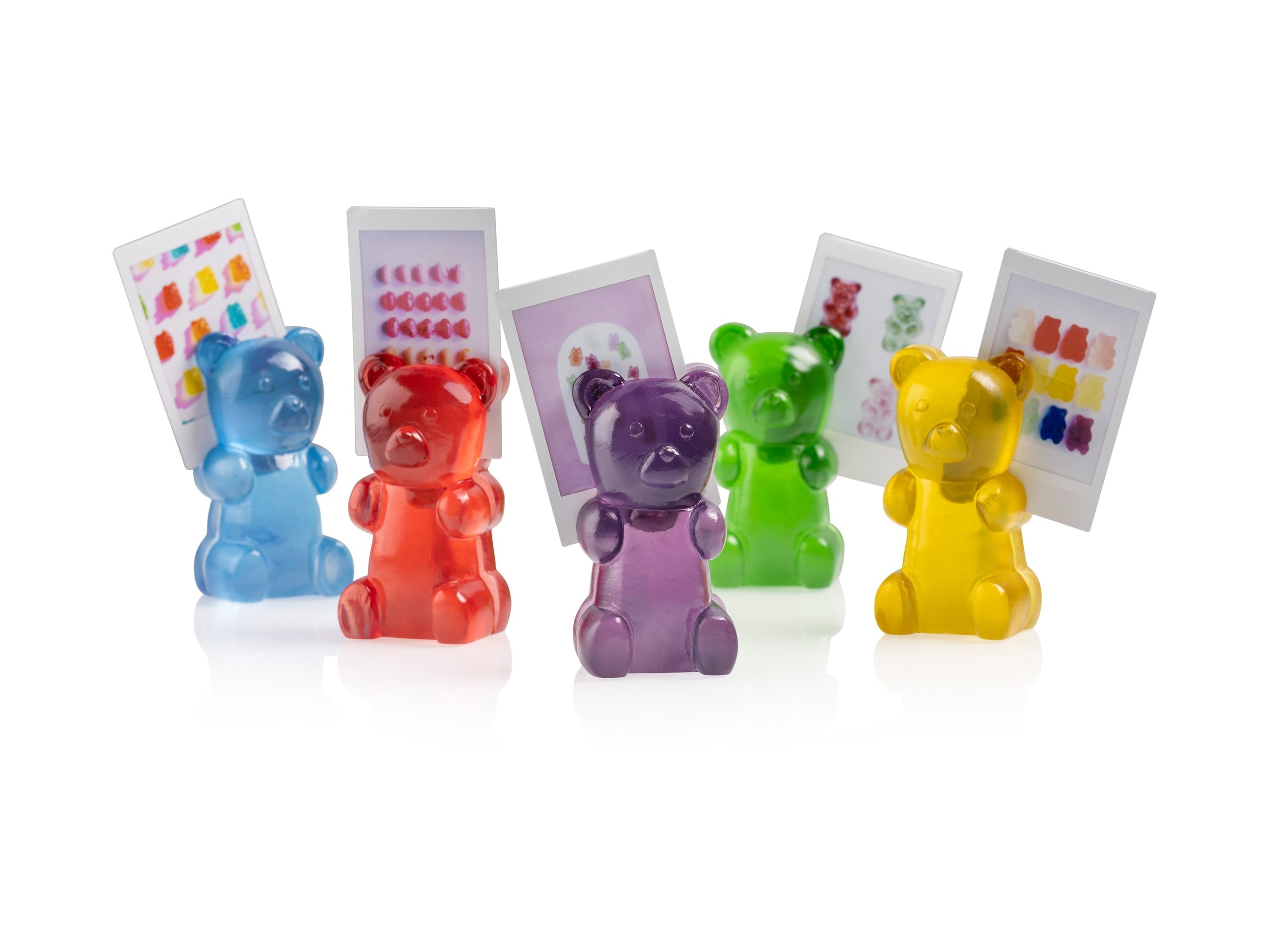 Candy Bear Magnetic Photo holder Green