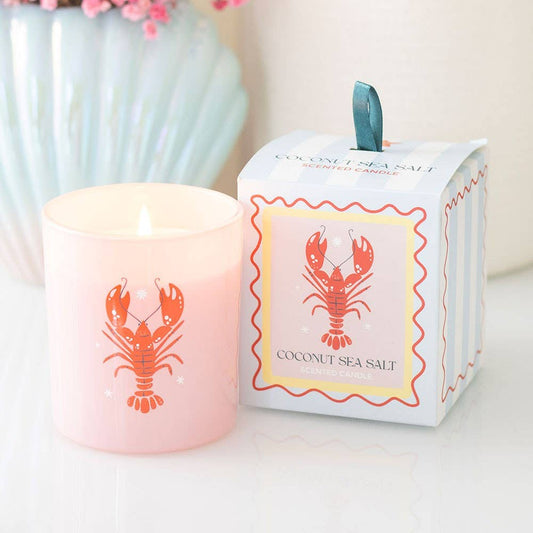 Bougie Homard - Noix de Coco & Sel de Mer