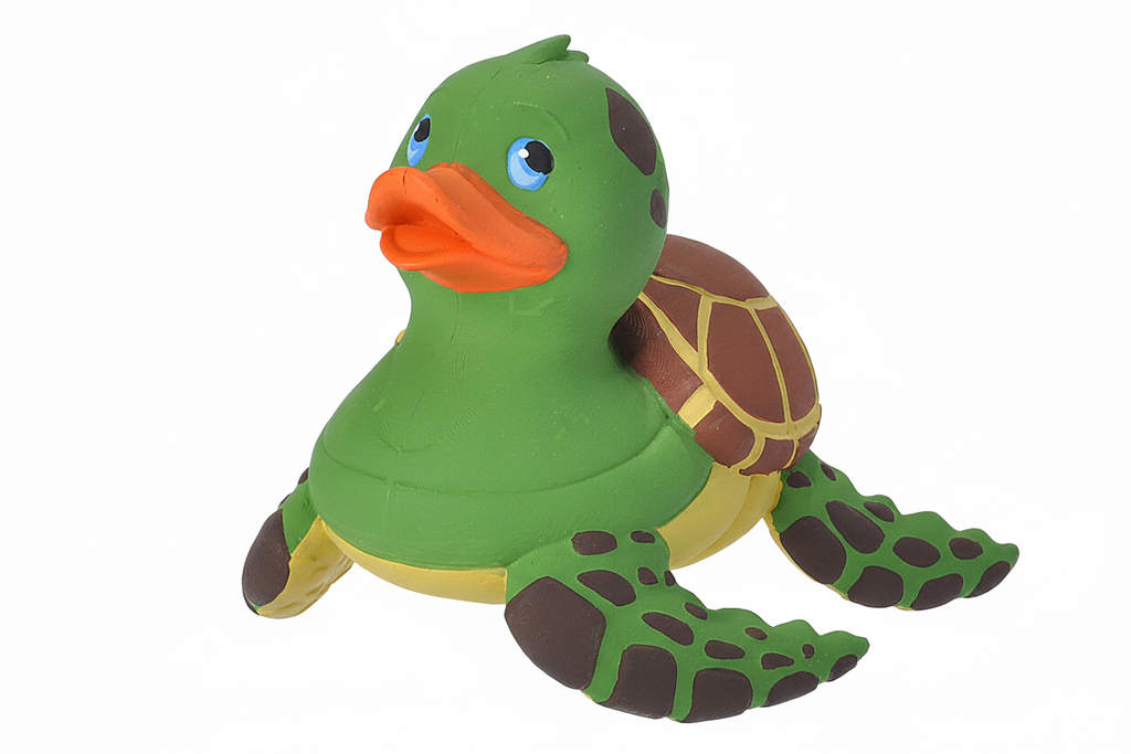 Eend zeeschildpad