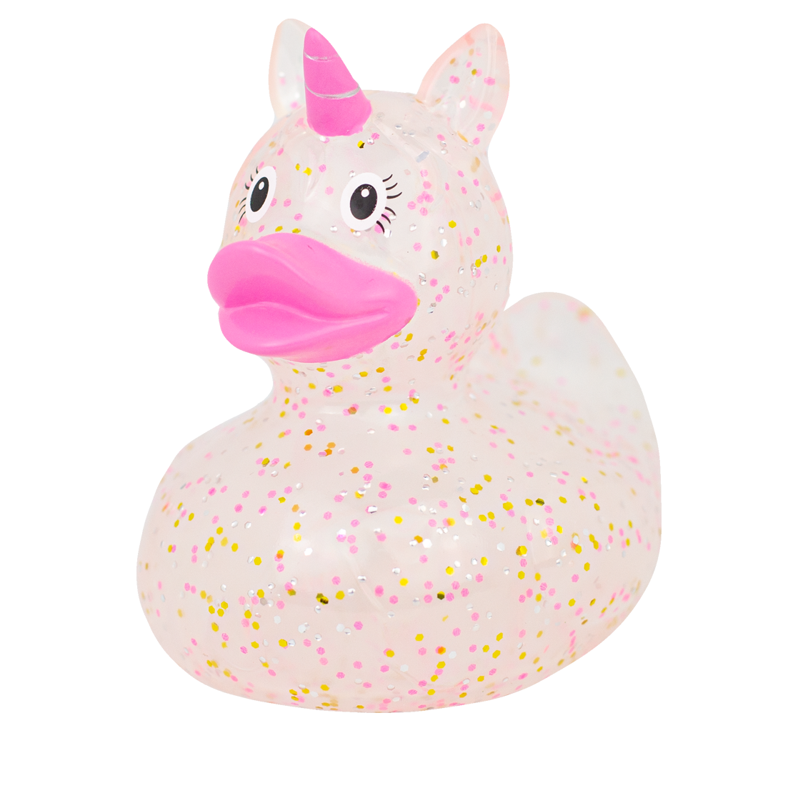 Glitrende Pink Unicorn Duck