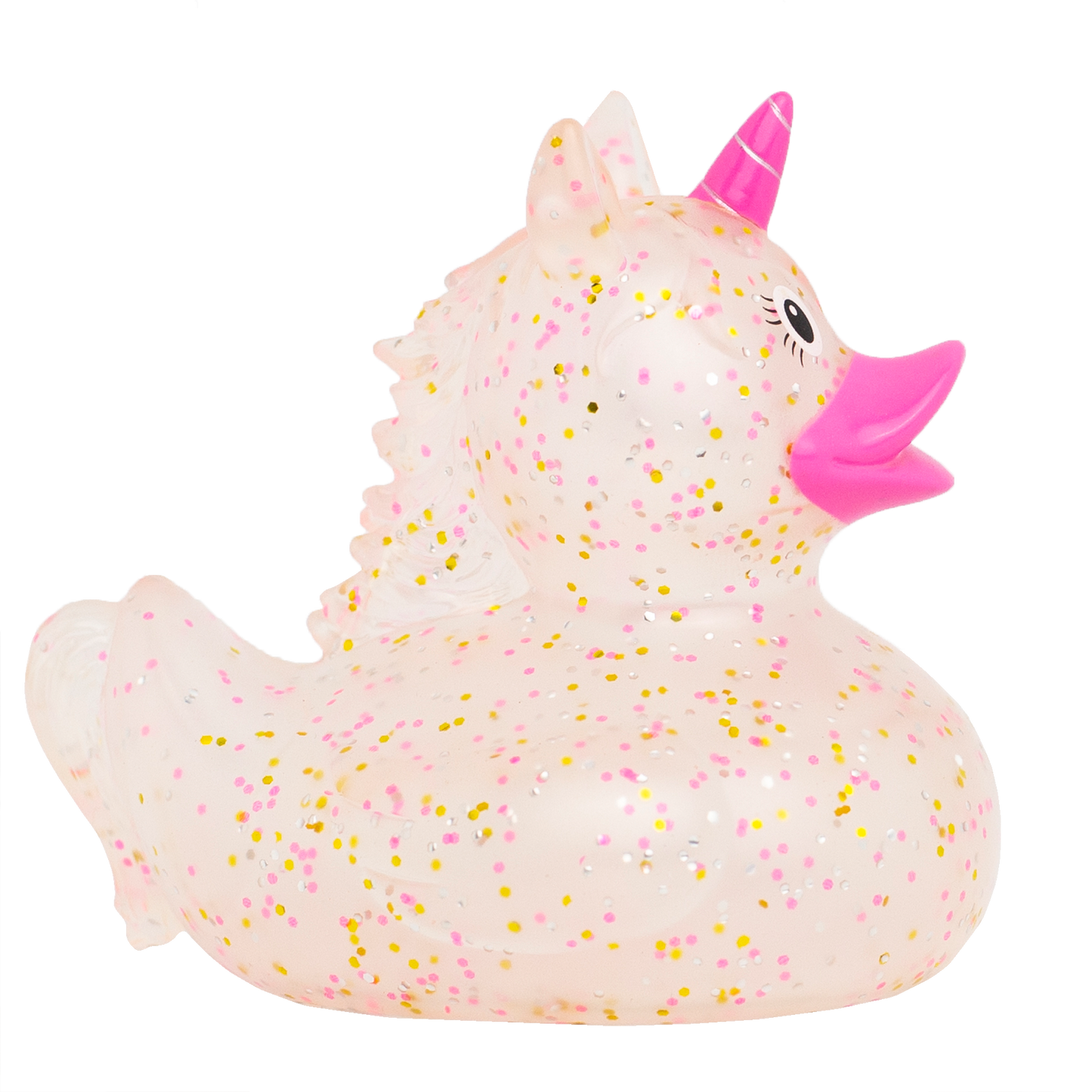 Canard Licorne Rose Pailleté Lilalu CoinCaillerie