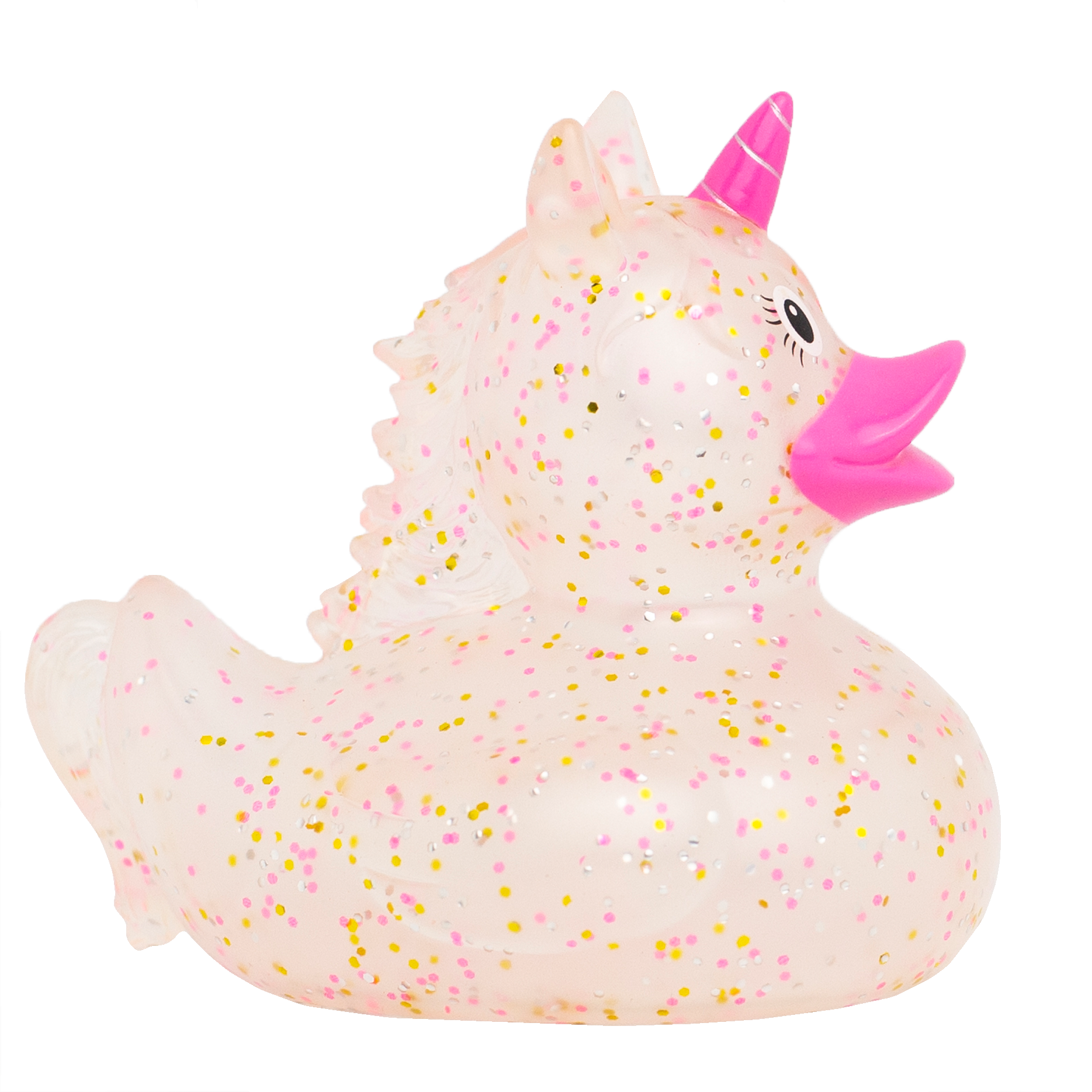 Canard Licorne Rose Pailleté Lilalu CoinCaillerie