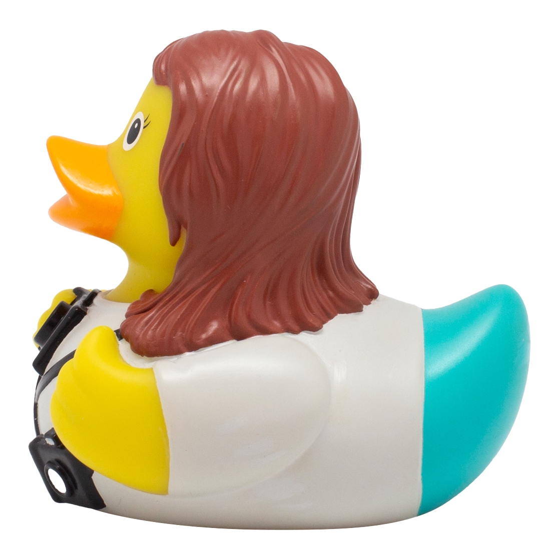 鸭子摄影师女人