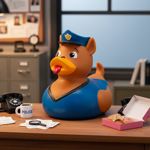 Polizeihund Ente