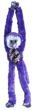   Wild Republic -  Sequin Purple Monkey  Stuffed Animals