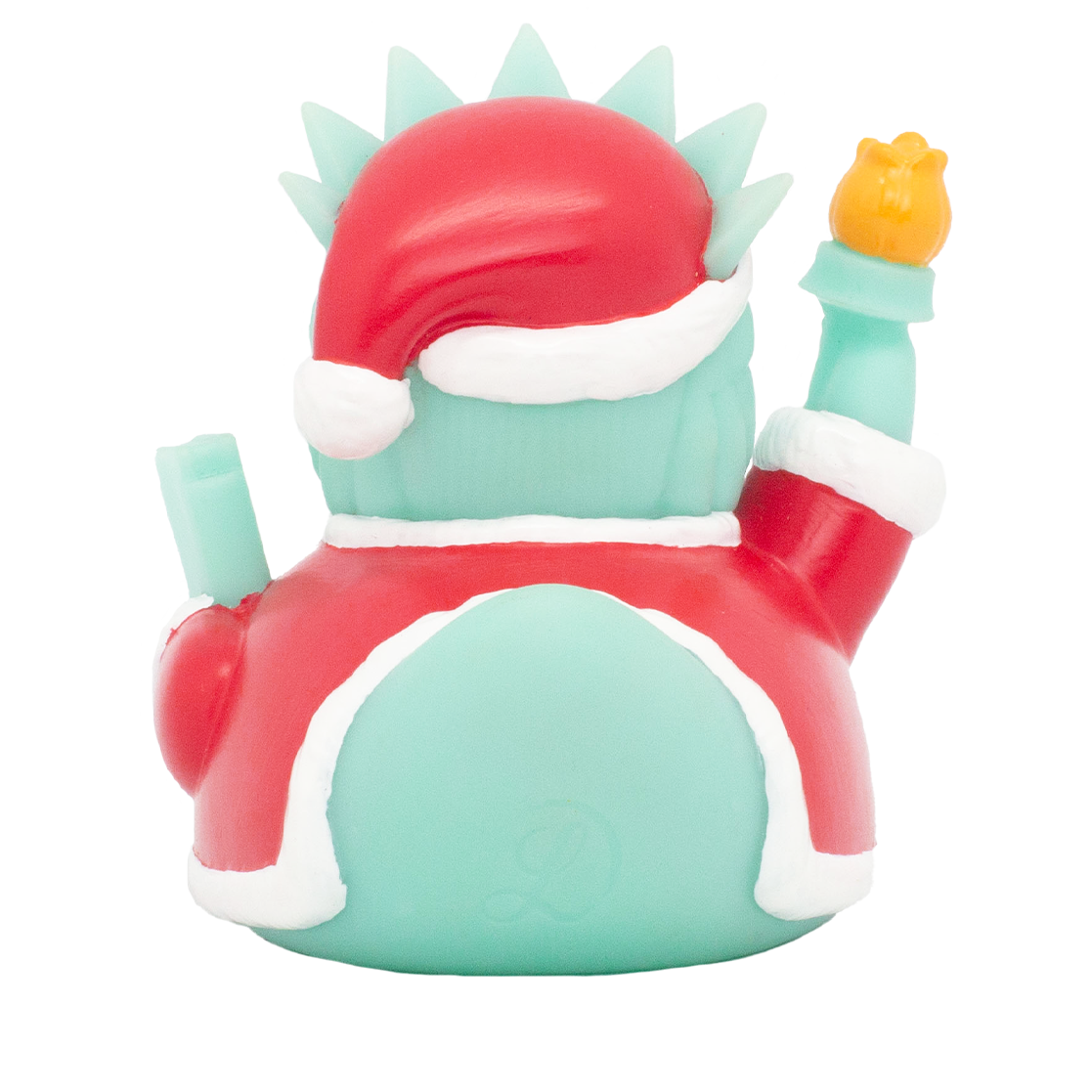 Kachna socha svobody Vánoce