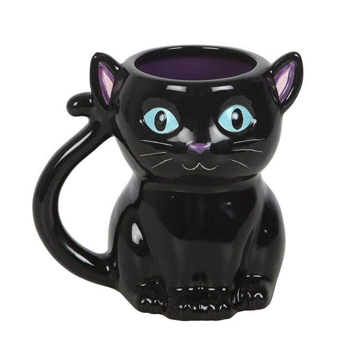 Mug Halloween Chat Chauve-Souris Gothique