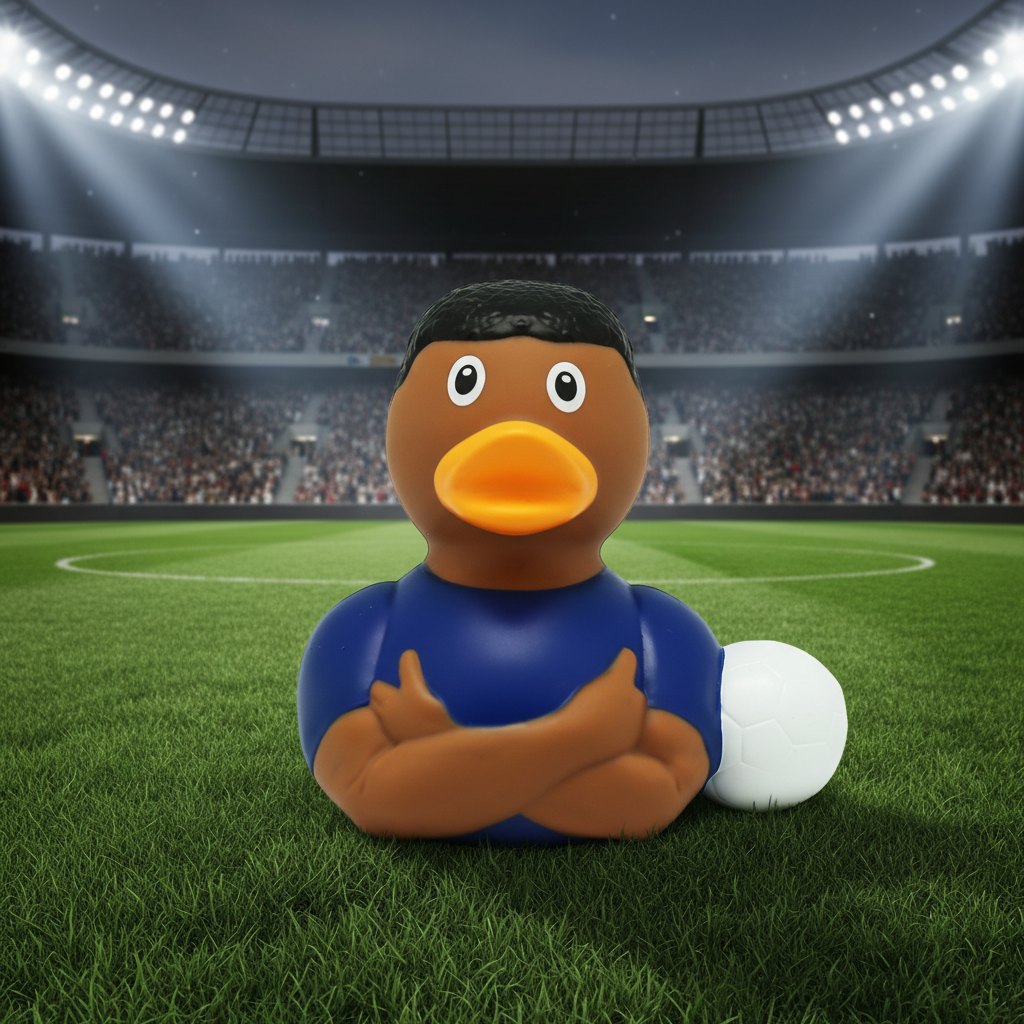 Canard Footballeur Star Bleu – vue produit 8