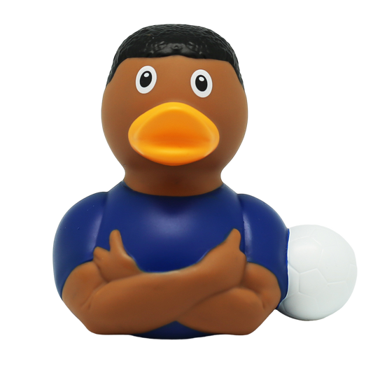 Canard Footballeur Star Bleu Lilalu CoinCaillerie