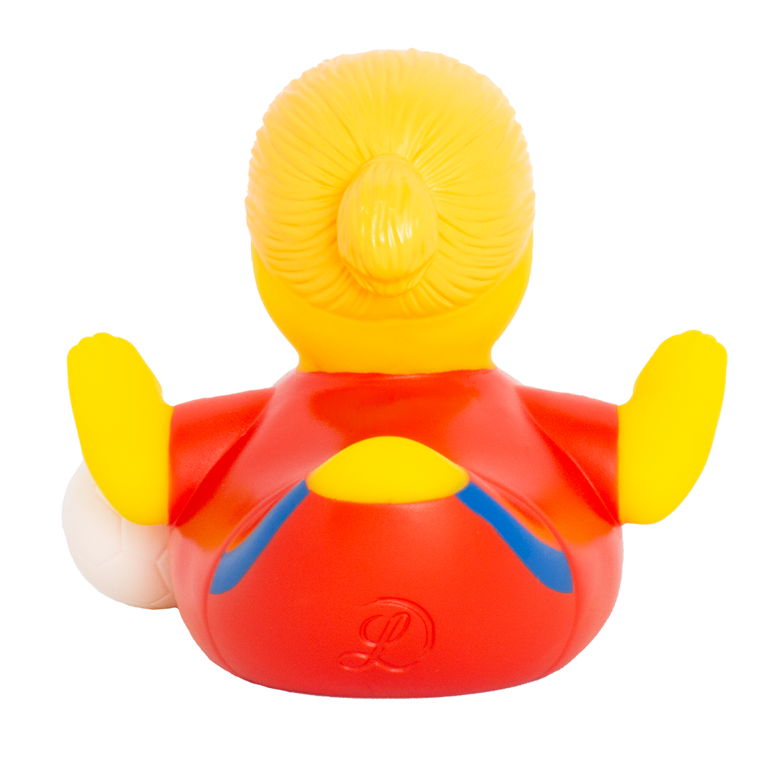 Canard Footballeur Star Rouge Lilalu CoinCaillerie