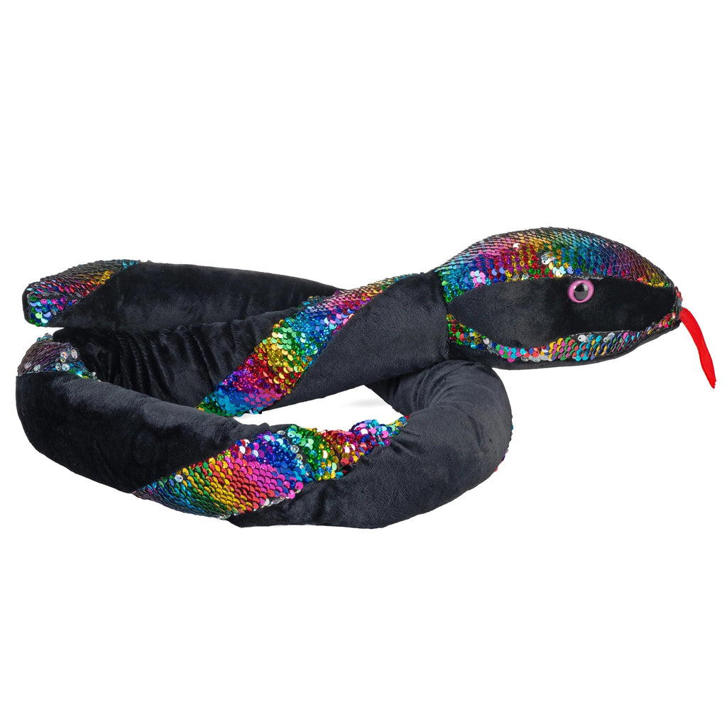 Peluche Serpent Rainbow Twist - 137 cm Wild Republic – vue produit 5