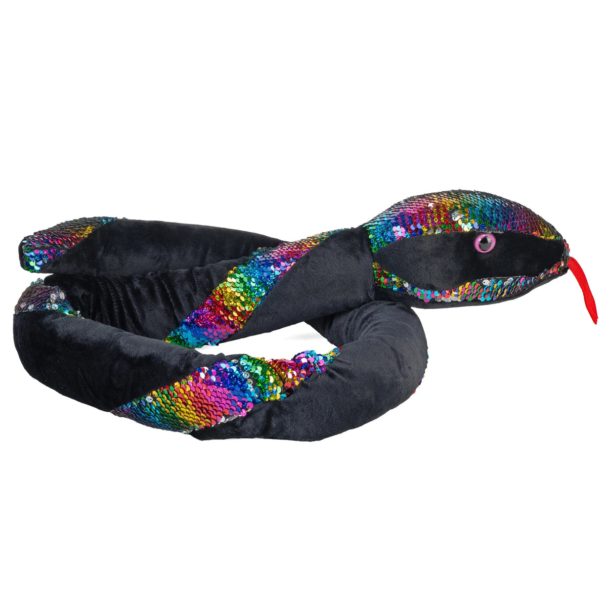Peluche Serpent Rainbow Twist - 137 cm Wild Republic – vue produit 5