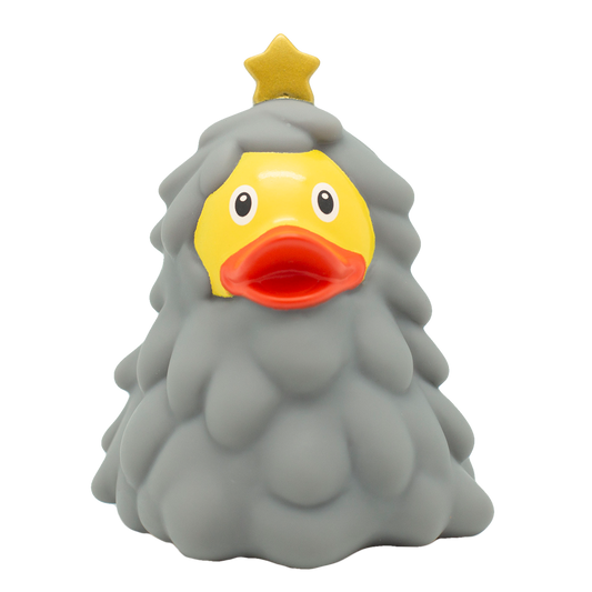 Canard Sapin de Noël Gris Lilalu CoinCaillerie